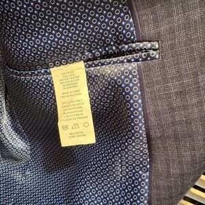 Original Penguin Navy Patterned Jacket